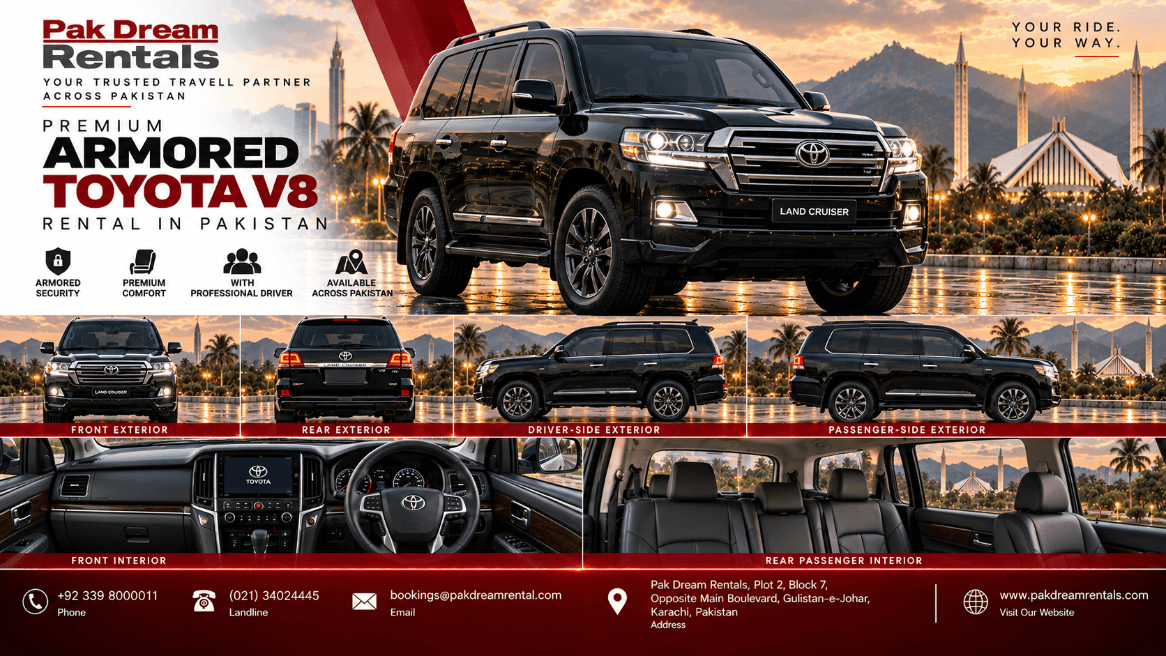 Armored V8 (Landcruiser) B7+ - Image 1