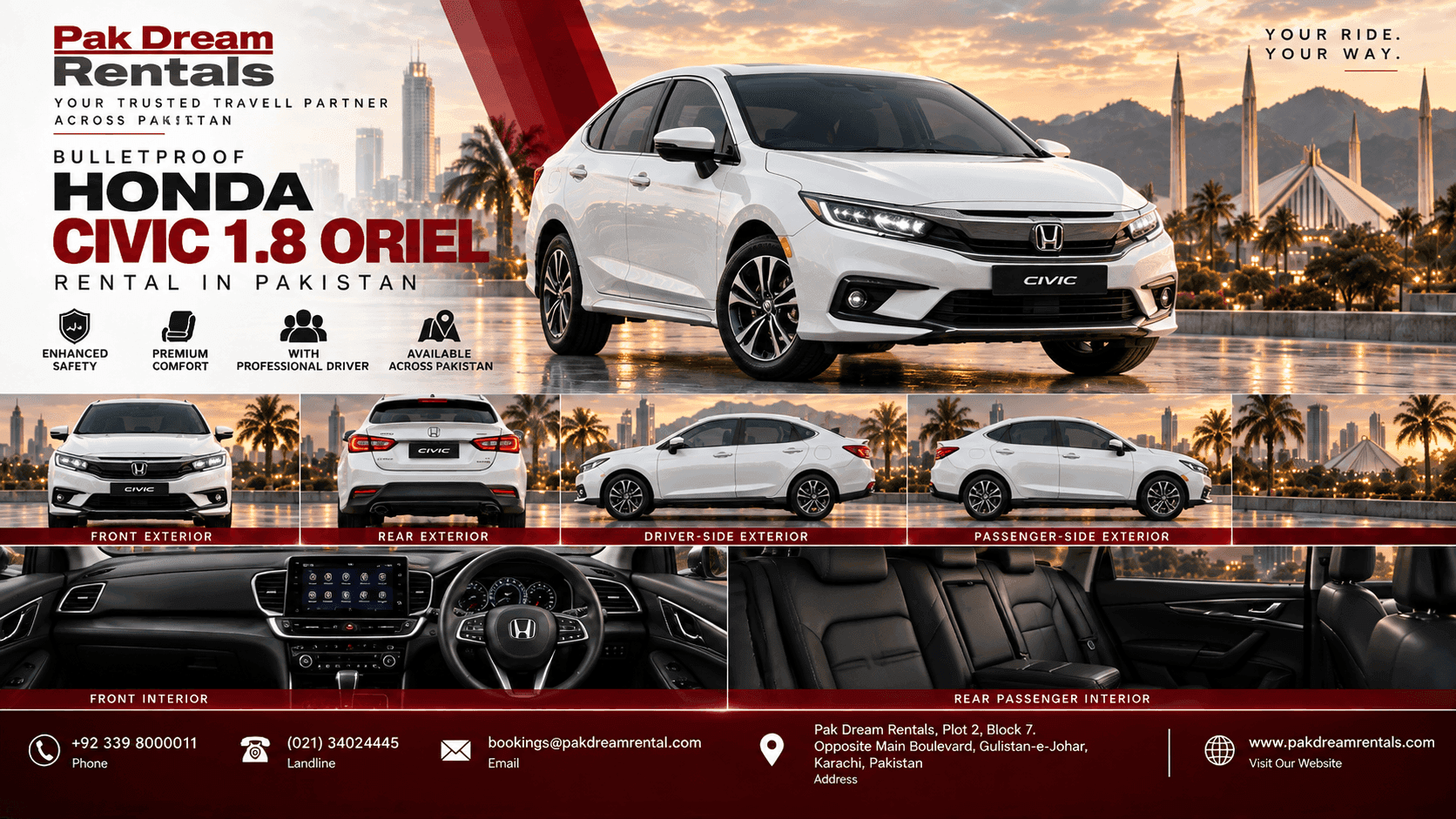 Honda Civic Oriel 1.8 i-VTEC CVT 